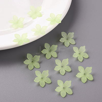 Frosted Acrylic Bead Caps MACR-S371-05A-728-1