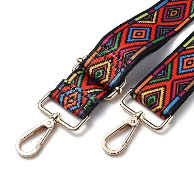 Adjustable Nylon Bag Chains Strap AJEW-P059-07-1
