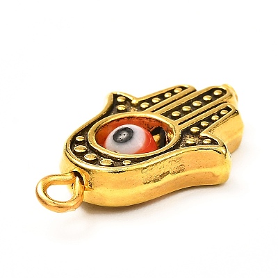 Tibetan Style Alloy Lampwork Pendant PALLOY-JF00985-1