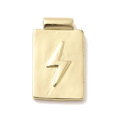 Brass Pendants KK-C137-03G-1