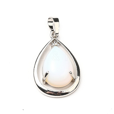 Natural & Synthetic Mixed Stone Pendants G-B033-04P-1