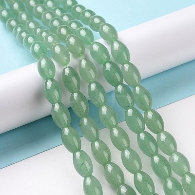 Natural Green Aventurine Beads Strands G-D481-02-1