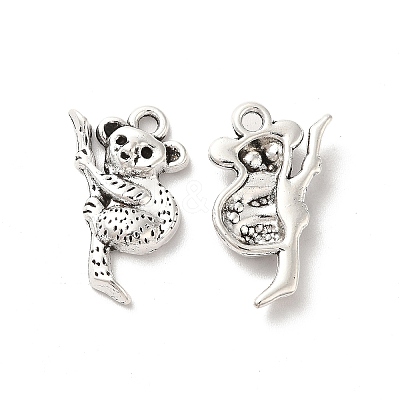 Tibetan Style Alloy Pendants TIBE-B001-55AS-1