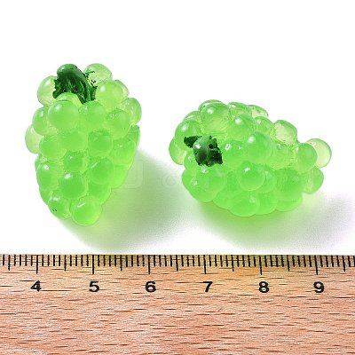 Luminous Resin Cabochons CRES-D277-03A-1