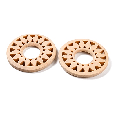 Wood Crystal Ball Display Bases WOOD-A023-01B-1