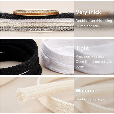 25M Double Layer Flat Cotton Cords OCOR-BC0001-74A-1