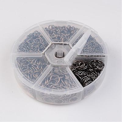 1 Box Brass Open Jump Rings KK-X0068-B-B-1