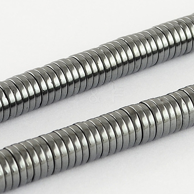 Grade A Non-magnetic Synthetic Hematite Beads Strands G-R211-06-1
