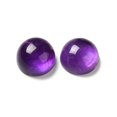 Natural Amethyst Cabochons G-H282-05A-1