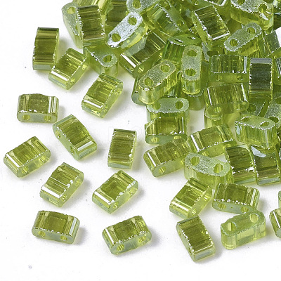 2-Hole Glass Seed Beads SEED-S023-36B-03-1