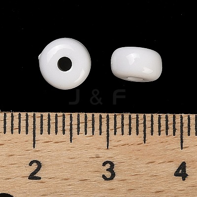 Opaque Acrylic Column Beads SACR-B007-01I-1
