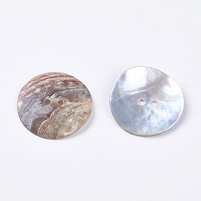 Mother of Pearl Buttons X-BSHE-K012-10A-1