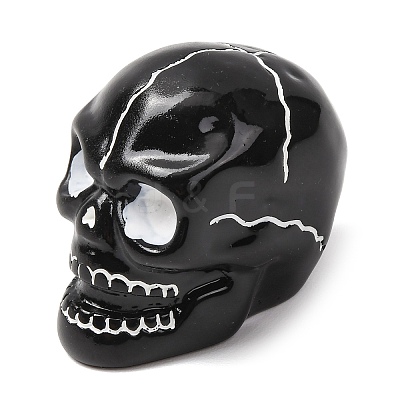 Resin Skull Ornaments for DIY Decorations RE-CBA66CF-01A-1