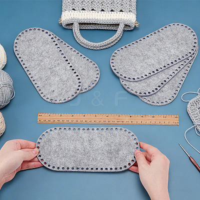 6Pcs Felt Bag Bottom Shaper PURS-PH0001-47D-1