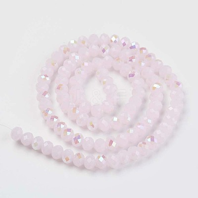 Electroplate Glass Beads Strands EGLA-A034-J10mm-L05-1