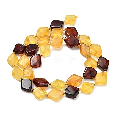 Natural Amber Beads Strands G-Z106-D01-1