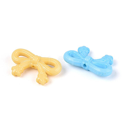 Opaque Acrylic Beads OACR-Q197-13-1
