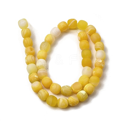 Dyed & Heated Natural Fire Crackle Agate Beads Strands G-NH0067-B01-1