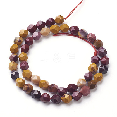 Natural Mookaite Bead Strands G-P214-09-1