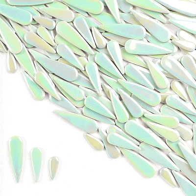 3 Styles Teardrop Shape Porcelain Mosaic Tiles PW-WGBCD43-36-1