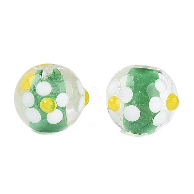 Handmade Bumpy Lampwork Beads LAMP-N042-21A-02-1