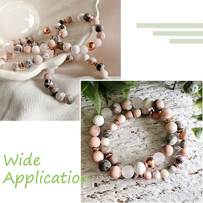 3 Strands 3 Style Natural Pink Aventurine Beads Strands G-YS0001-13-1