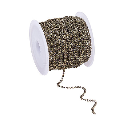 Brass Twisted Chains CHC-CJ0001-24AB-1