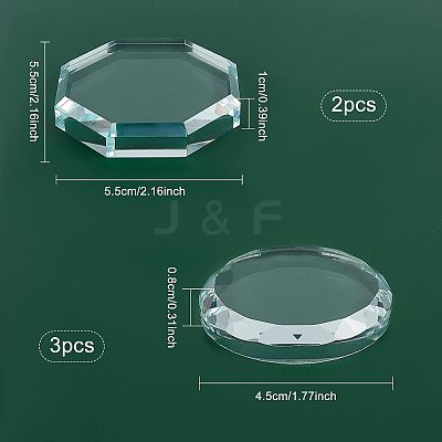 K9 Glass Eyelash Extension Pads MRMJ-FG0001-08-1