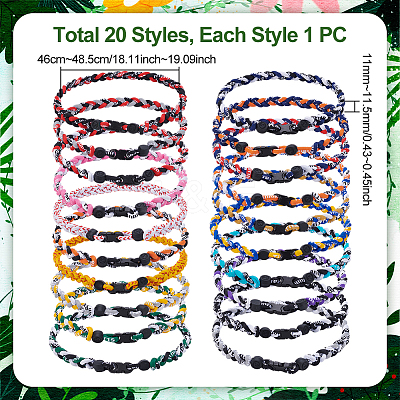 Polyester Jewelry Sets SJEW-UN0001-24-1