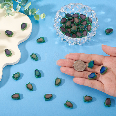 50Pcs Glass Beads GLAA-TA0003-71-1