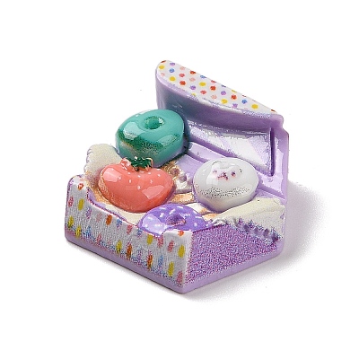 Donut Opaque Resin Decoden Cabochons RESI-R447-01C-1