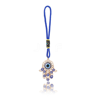 4Pcs Alloy Enamel Pendant Decoration HJEW-CP00031-1