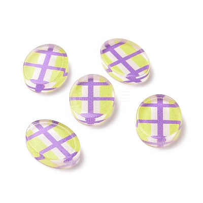 Transparent Acrylic Cabochons LS-TACR-G041-02D-1