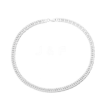 Iron Cuban Link Chain Necklaces for Women WH-WG2C527-01-1