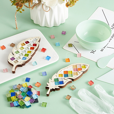 DIY Mosaic Making Kits DIY-GA0007-11-1