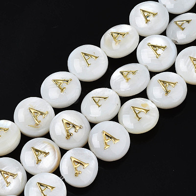 Natural Freshwater Shell Beads SHEL-S276-168A-1