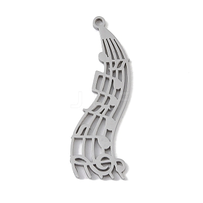 Non-Tarnish 304 Stainless Steel Pendants STAS-B062-17P-1