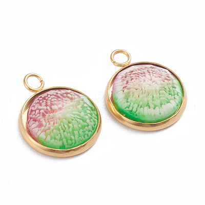Printed Resin Pendants RESI-L032-B-1