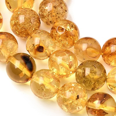 Natural Amber Beads Strands G-K376-H03-02-1