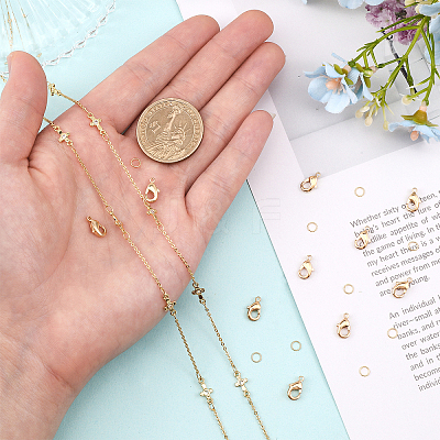 DIY Chain Bracelet Necklace Making Kit DIY-CA0005-37-1