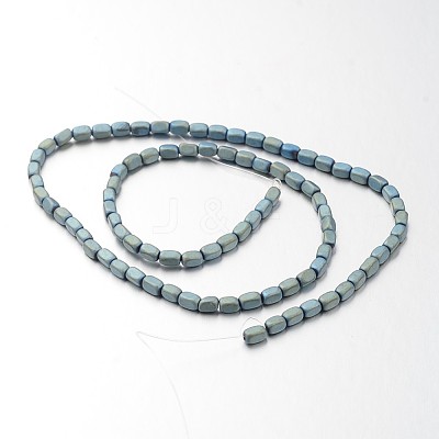 Electroplate Non-magnetic Synthetic Hematite Bead Strands G-F300-40B-F07-1