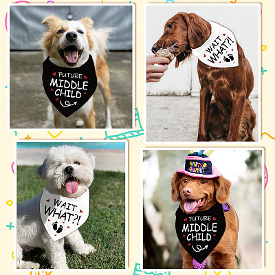 Cotton Dog's Kerchief AJEW-WH0592-001-1