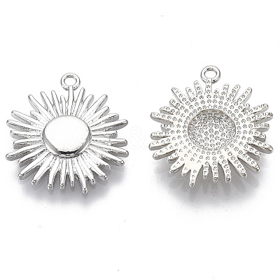 Brass Solar Eclipse Pendants LS-KK-R130-009P-NF-1