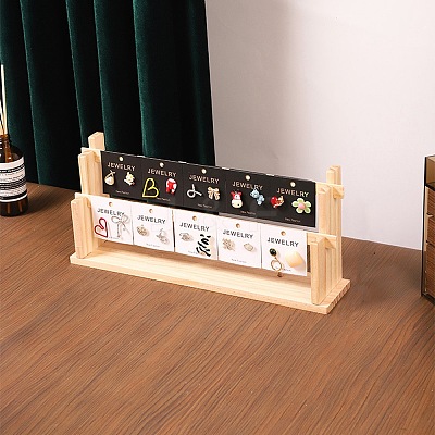2-Tier Wood Earring Displays EDIS-G016-01A-1