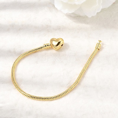European Brass Chain Bracelet Making BJEW-A164-02G-1