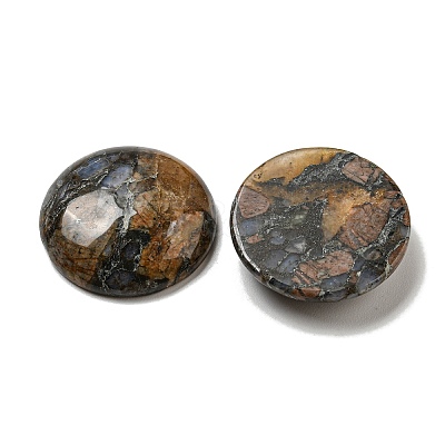 Natural Glaucophane Cabochons G-C115-02B-16-1