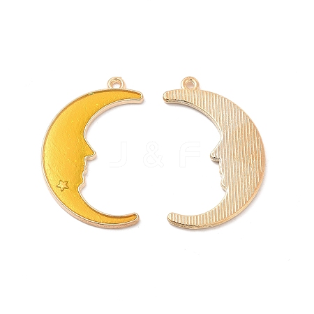 Alloy Enamel Pendants ENAM-E005-01G-03-1