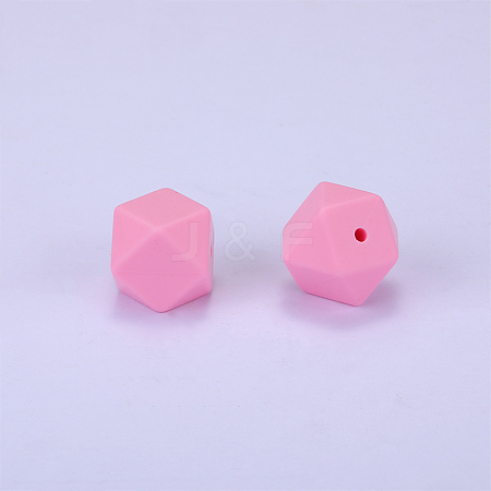 Hexagonal Silicone Beads SI-JX0020A-72-1
