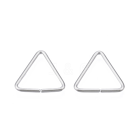 Brass Triangle Linking Ring KK-N232-331B-01-1