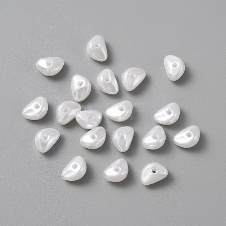 ABS Plastic Imitation Pearl  Beads KY-WH0036-24-1